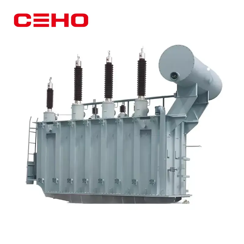Transformator Daya Tegangan Tinggi Terendam Minyak 110kV hingga 550KV