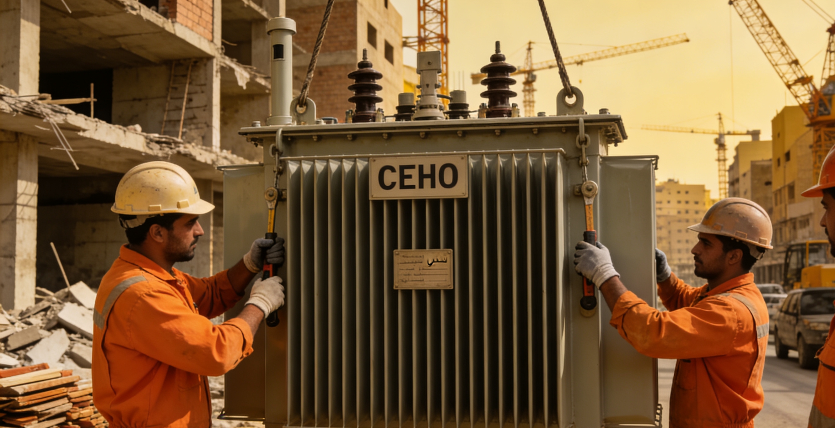 CEHO Power Transformers: Peralatan Inti Paling Andal untuk Rekonstruksi Jaringan Timur Tengah