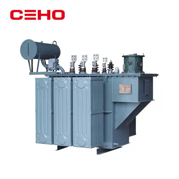Trafo Distribusi Terendam Oli Tiga Fasa dengan On-Load Tap Changer